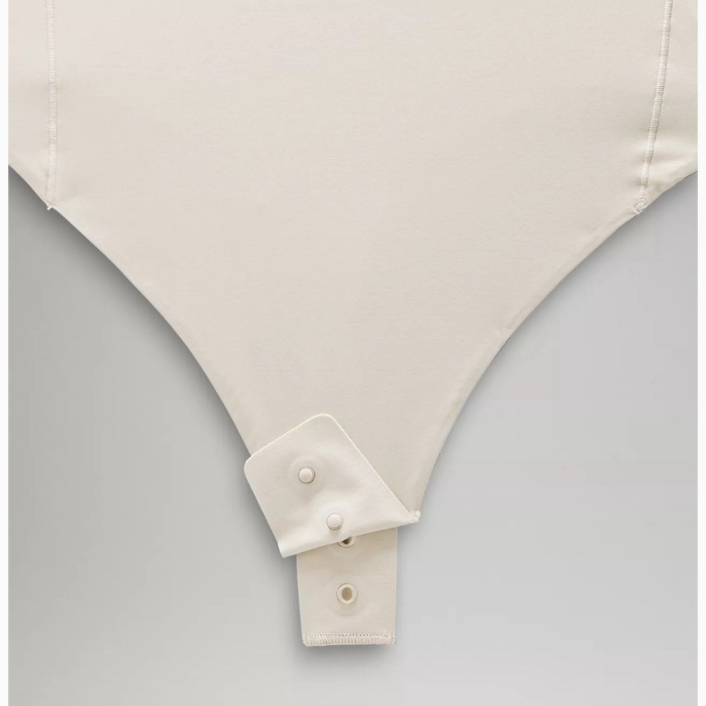 LULULEMON Wundermost Ultra-Soft Nulu Square-Neck Long-Sleeve Bodysuit SIZE XL - Picture 7 of 7